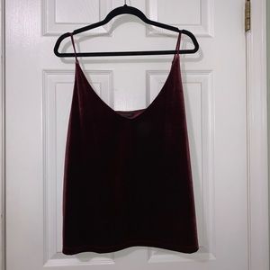 Velvet tank